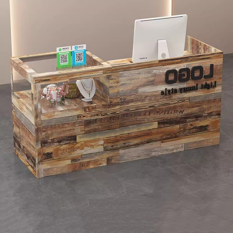 Home Office Industrial Design - 회사 디자인 리셉션 데스크 정리함 디스플레이