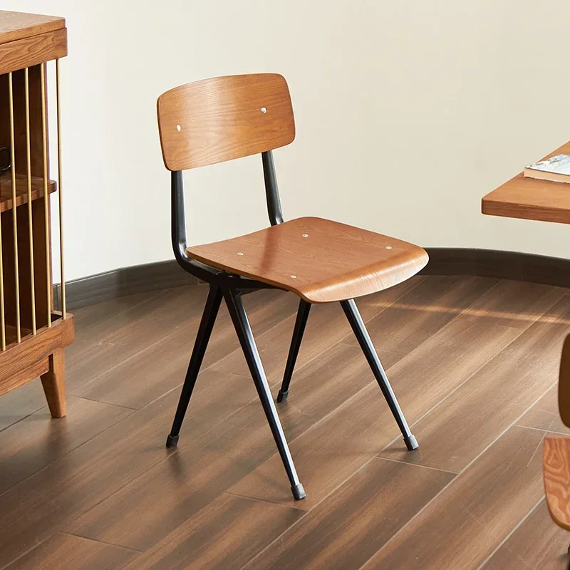 Home Office Industrial Design - 미국 산업 스타일 식탁 의자 레트로