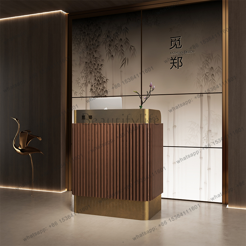 Home Office Industrial Design - 디자인 오거나이저 리셉션 데스크 디스플레이 임원용