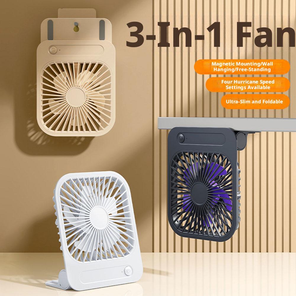 초박형 자기 냉각 팬 테이블 책상 팬 USB 충전식 벽 - Home Office Desk Ideas 리뷰 및 가격