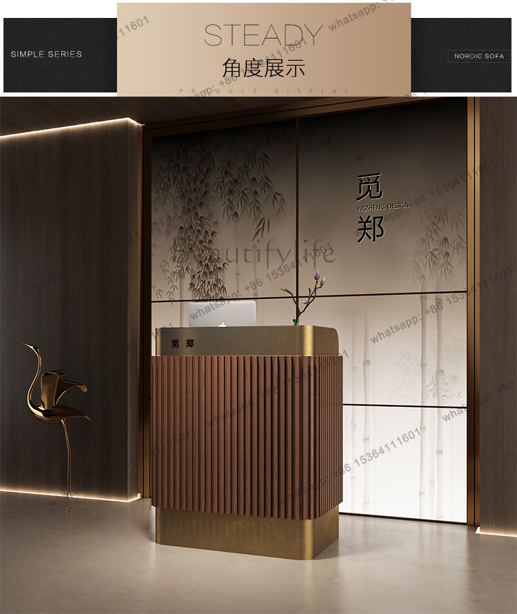 디자인 오거나이저 리셉션 데스크 디스플레이 임원용 레스 - Home Office Industrial Design 리뷰 및 가격