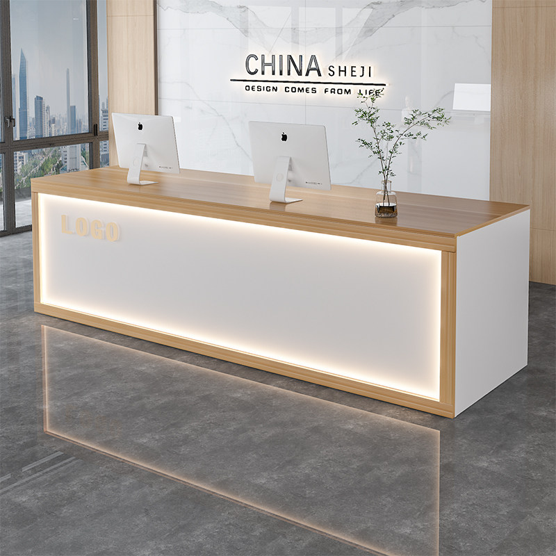 임원용 현대식 리셉션 데스크 회사 산업용 환영 디스플레 - Home Office Industrial Design 리뷰 및 가격