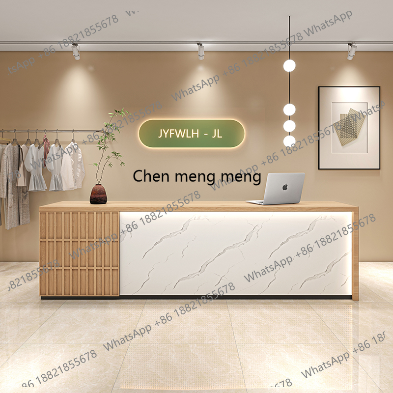 디스플레이 웰컴 리셉션 데스크 고객 맞춤형 산업용 서랍 - Home Office Industrial Design 리뷰 및 가격