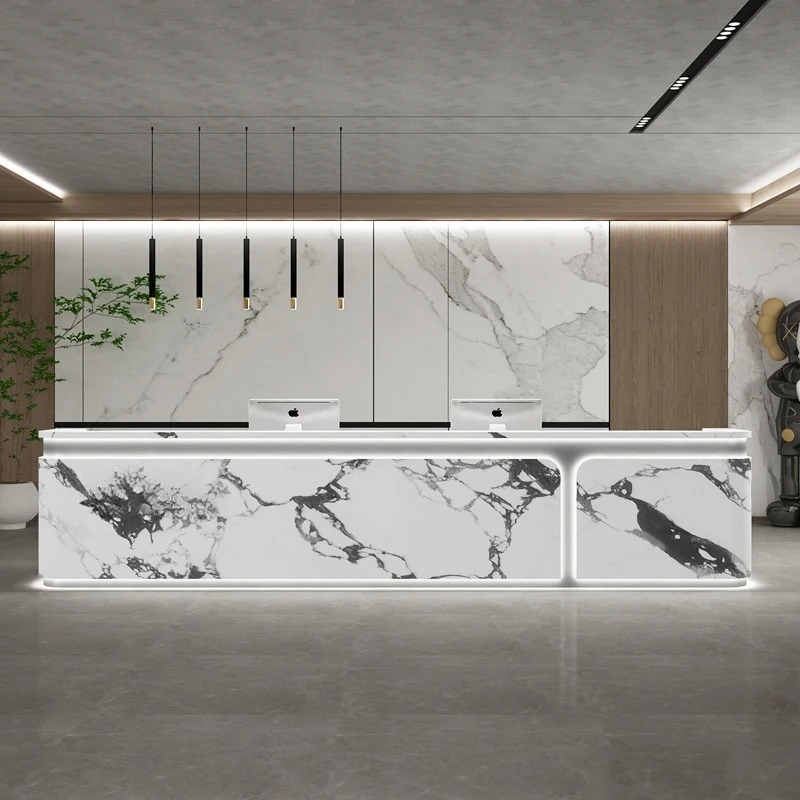 럭셔리 상업용 산업용 고객센터 테이블 데스크 호텔 선반 - Home Office Industrial Design 리뷰 및 가격